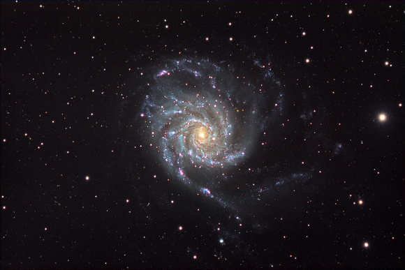 M101 in Ursa Major - IC Astronomy Oria