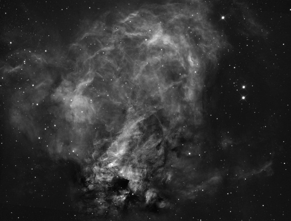 M17 Omega Nebula from Astrocamp Spain June 2013